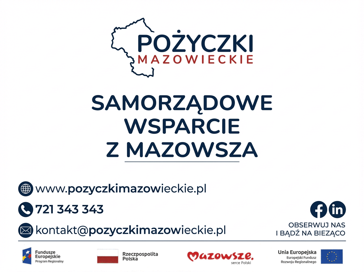Pożyczki Mazowieckie - Samorządowe Wsparcie z Mazowsza